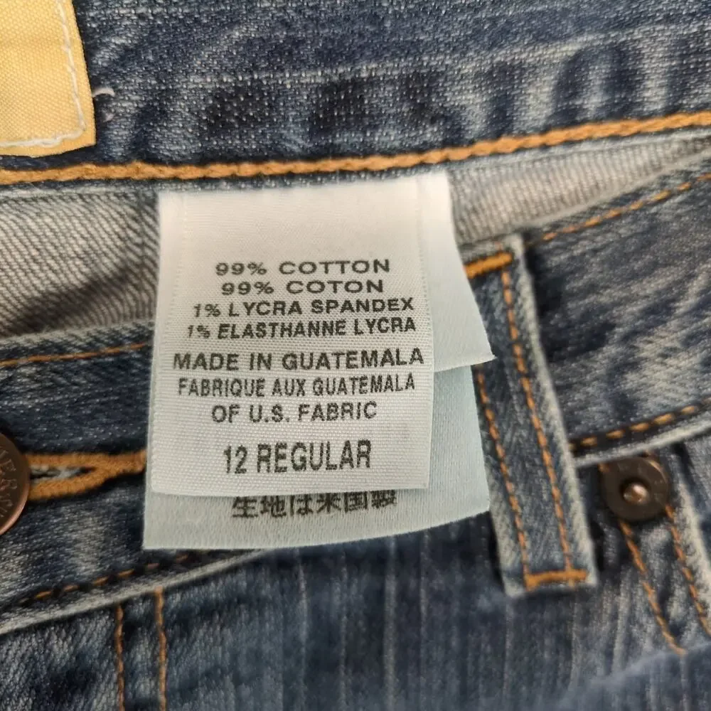 Eddie Bauer Bootcut Stretch Denim Jeans, Women's 12 32x31 Casual Gorpcore Preppy